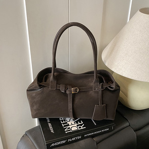 Sac fourre-tout vintage transfrontalier 2026, nouvelle texture, de niche, grand format, pour le quotidien - Product Image 4
