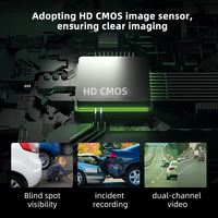 Système de caméra de recul sans fil numérique HD 2,4 GHz personnalisé avec moniteur 5 pouces multi-vues, étanche, capteur d'image CCD AHD et vision nocturne