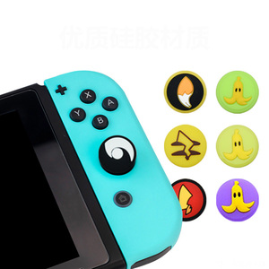 Chuyển đổi joycon ngón tay cái Grips dễ thương <span class=keywords><strong>Joystick</strong></span> cap thumbstick bìa cho Nintendo <span class=keywords><strong>Switch</strong></span> / <span class=keywords><strong>Switch</strong></span> Lite OLED Analog Stick nút - Product Image 4