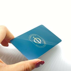 Offre Spéciale : Cartes de Visite en Acier Inoxydable DIY – Cadeau d'Entreprise – Lot de 50 à 500 Pièces en Gros - Product Image 1