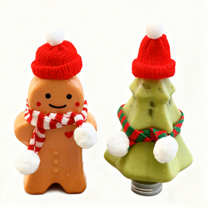 Wholesale Disposable PET Juice <b>Bear</b> <b>Bottles</b> Cute Customized Shape Boba Tea <b>Bottle</b> Cup Aluminum Lid Screen Printing Cold Beverage - Product Image 4