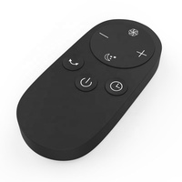 Mini télécommande 7 touches, télécommande infrarouge personnalisée et émetteur télécommande personnalisé 433 MHz