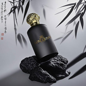 OEM Custom Crimp Matte Black Round Perfume <b>Spray</b> <b>Bottle</b> 30ml 50ml 100ml <b>Empty</b> Gold Cap Glass Perfume <b>Bottle</b> With Gift Box - Product Image 4