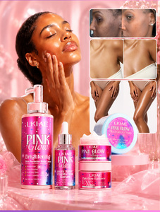 Conjunto de Cuidados com a Pele Clareadora Personalizada com Logo, Ácido Hialurônico, Niacinamida, Alívio para Pele Seca, Removedor de Manchas Escuras, Loção Corporal Iluminadora - Product Image 2