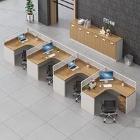 Prix d'usine cloison de bureau meuble de poste de travail bureau de poste de travail pour 2 personnes