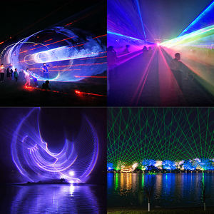 SHTX 25kpps galvo 15w RGB pleine couleur Animation lampe de balayage Laser pour Noël <span class=keywords><strong>DJ</strong></span> Bar scène Disco 10W projecteur Laser spectacle de lumière - Product Image 4