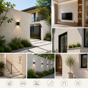 Peinture murale décorative extérieure en acrylique pour bâtiment, revêtement en spray de <span class=keywords><strong>pierre</strong></span> liquide véritable pour extérieur, prix abordable FOREST - Product Image 2