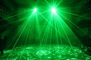 Dj Disco Light LED Multi-Efecto Doble Patrón de lluvia 3 en 1 Night Club Party Equipo de iluminación Lazer Light - Product Image 5