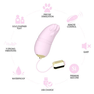 تهتز مقاوم للماء جهاز تحفيز منطقة G-spot تمرين عضلات قاع الحوض التحكم عن بعد هزاز يمكن ارتداؤه - Product Image 3