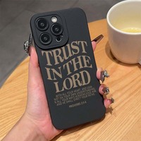 Coque de téléphone portable en TPU avec impression créative de lettres et motif œil d'appareil photo pour iPhone 17 8 X Xr Xs 11 12 13 14 15 16 Pro Max