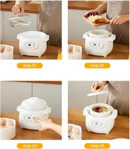 Custom Quality Promotional Easy to Clean No Overflow During Stewing Slow <b>Cooker</b> - Product Image 2