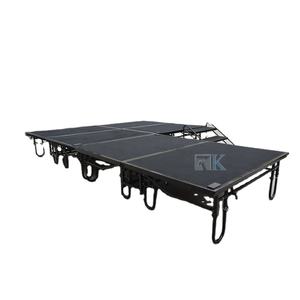 Escenario de plataforma firme estable para eventos Escenario plegable desmontable móvil - Product Image 1