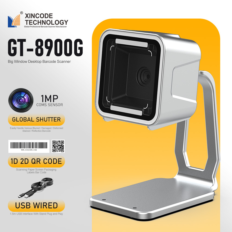 Xincode 2D Desktop Barcode Scanner Receipt