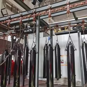 Cilindro de presión de aceite personalizado Horizontal cromado duro de alta fuerza de 20, 50 y 70 toneladas, proveedor de excavación, cilindro hidráulico - Product Image 6