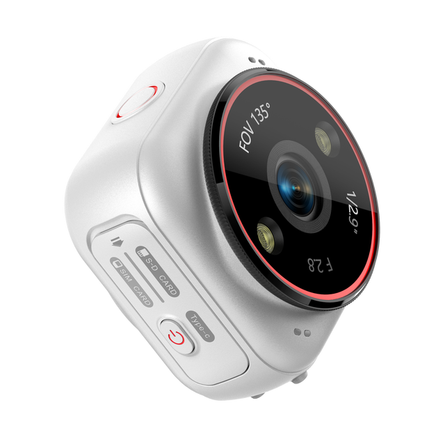 4G LTE Cellular Portable Cube AOV Camera Wireless Outdoor W/Motion Detection 2K Color Night Vision Built-in 1500mAh Battery 3MP