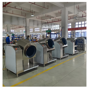 <span class=keywords><strong>Robot</strong></span> de cuisine <span class=keywords><strong>professionnel</strong></span> automatique pour la préparation de riz frit, wok rotatif haute puissance pour la cuisine domestique - Product Image 4