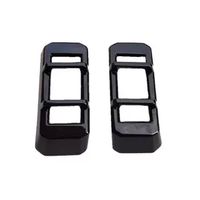 Kit d'amélioration extérieure noir pour Jetour Traveler T2 : Protections de phares avant et arrière, garnitures de feux de brouillard et accessoires