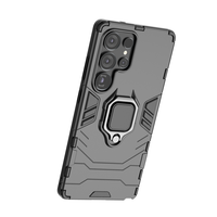 Pour Samsung S25 S24 S23 S22 S21 S20 Ultra Robuste Antichoc Anneau Magnétique Support Étui Rigide Pour Galaxy A15 A05 A05S Armure Couverture