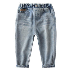 Nouveau Jean Droit Déchiré Tendance en Denim Écologique pour Garçons 2026 – Pantalon Long Décontracté pour Enfants Printemps-Automne - Product Image 5