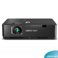 Projection intelligente alimentée par VIVIBRIGHT PL1000WU Projecteur 4K Affichage multimédia en continu Divertissement portable Apprentissage interactif