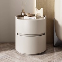 2023 nouvelle lumière luxe haut de gamme armoire de chevet boîte de rangement créative moderne en bois Table basse pour enfants