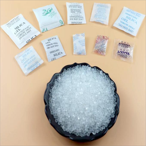 Agente de secado Paquetes absorbentes de humedad Desecante Control de humedad <span class=keywords><strong>Deshumidificador</strong></span> Bolsas Paquetes Gel de sílice Cristales Bolsitas de cuentas - Product Image 1