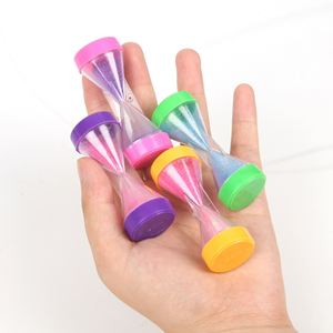 Jouet anti-stress créatif - Cadeau minuteur résistant aux chocs, Sablier coloré, Bouteille minuteur à sable - Product Image 2