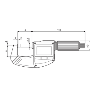 Micrometro Digitale Mahr Micromar 40ER 40EWR Germania <span class=keywords><strong>0</strong></span>-25mm 25-<span class=keywords><strong>50mm</strong></span> 50-75mm 75-100mm <span class=keywords><strong>0</strong></span>.001mm - Product Image 6