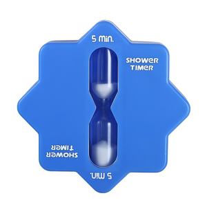 Minuteur <span class=keywords><strong>sablier</strong></span> rotatif moderne en forme d'étoile de mer - Portable, 5 minutes, léger, fait main, écologique, durable, en ABS, avec fonction musicale - Product Image 3