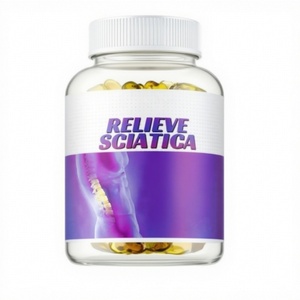 Cápsulas de Gel Suave para la Salud Ósea SCIATICA, Citrato de Calcio 500 mg, Cápsulas de Gel Suave con Vitaminas, Apoyo Nervioso - Product Image 1