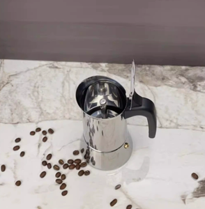 <span class=keywords><strong>Cafetière</strong></span> Moka en acier inoxydable 304 de haute qualité, argentée, pour 2/4/6 <span class=keywords><strong>tasses</strong></span>, version améliorée - Product Image 4