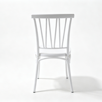 Chaise empilable en plastique blanc, chaise pour hôtel, banquet, mariage, événementiel, vente en gros et location pour fêtes