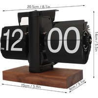 Promotionnel rétro Vintage horloge horloge numérique à piles automatique bureau décoration de la maison