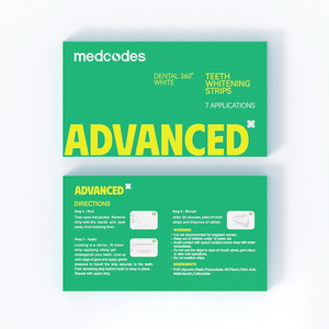 Bandes blanchissantes pour les dents Michelin Advanced 7 Applications Dental 360 White - Product Image 1