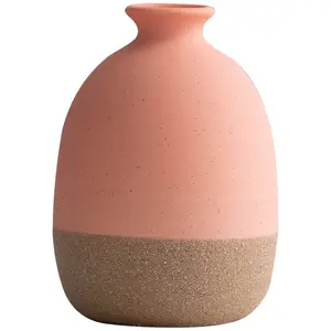 Ceramic Small Bud Vase Nordic Decoration Ceramic Small Vase For Modern Home Decor Flower Vase