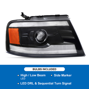Oferta de <span class=keywords><strong>Venta</strong></span> al por Mayor de Ensamblaje de Faro Delantero Automotriz Full LED para <span class=keywords><strong>Ford</strong></span> <span class=keywords><strong>F150</strong></span> <span class=keywords><strong>2004</strong></span> - 2008 - Product Image 2