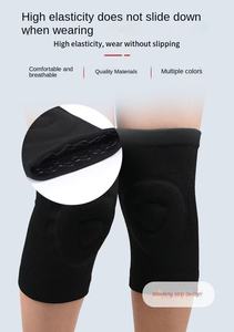 Genouillères de sport en silicone pour fitness, danse, patinage, basketball, cyclisme et roller, avec compression et profil mince, vente en gros - Product Image 2