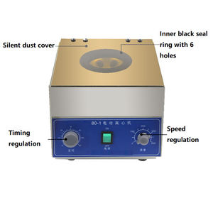 80-1 מהירות נמוכה 4000 סל "ד מהירות שליטה צנטריפוגה 6 צינורות 20 מ" ל מעבדה חשמל בנכטופ צנטריפוגה - Product Image 3