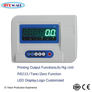 2023 Neue Fabrikpreise Optionaler Yaohua-Typ Industrie-Antik-Kohlenstoffstahl TCS 150Kg LKW-Waage ODM zum Verkauf - Product Image 6