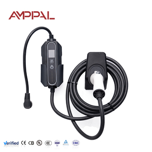 Amppal 3.5Kw 7kw 5M TYPE 2 Accueil Voyage Maison Électrique Intelligent Contrôle de Température 16A/32A <span class=keywords><strong>Portable</strong></span> Ev Station de Charge - Product Image 2