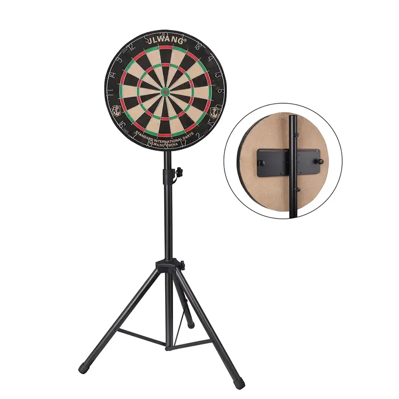 Harga pabrik grosir Dartboard Tripod berdiri papan skor portabel Dart berdiri