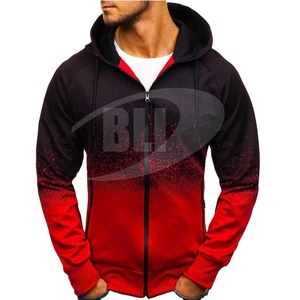 Custom 3D Diseños muy populares Sublimación completa Sudadera con capucha 100% Poliéster Fleece Zip Hoodies Slim Fitted Productos al por mayor Unisex - Product Image 1