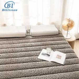 Bitinnov Kasjmier Stof Aangepaste Maten Matras Luxe Hotel Aanpasbare Latex Traagschuim Dubbel Bed Matras