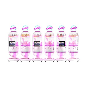 Distributeur de capsules de jouets, machine à capsules à œufs torsadés, machine de jeu à monnayeur pour enfants, centre commercial - Product Image 3