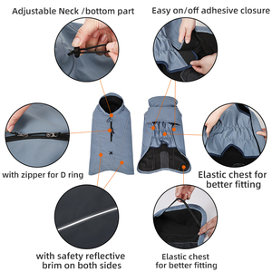 Haustier liefert Hunde kleidung High Tech wasserdicht warm Winter Hunde kostüm Welpen kleidung große Hunde kleidung - Product Image 3