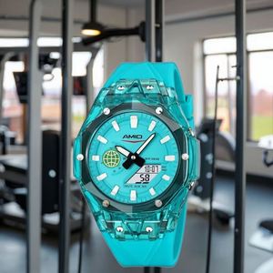 Boîtier en acier inoxydable 316L modifié en forme de G pour montre Ga2100 4ème/5ème génération avec bracelet en silicone - Product Image 3