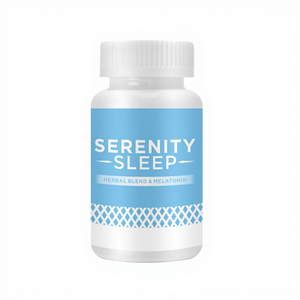 Capsule per il Sonno Serenity a Marchio Privato Amaz, Melatonina per Dormire Velocemente, Relax con Capsule Ma Melat - Product Image 1