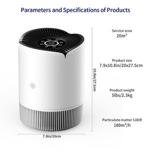 KJ158F Purificateur d'air à bruit blanc pour bébé, purificateur d'air électrique à usage domestique intelligent - Product Image 5