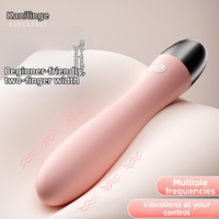 Vibrateur AV en silicone à double tête pour femmes avec vibration chauffante, rechargeable, bâton de massage, masturbateur, jouet sexuel pour adultes