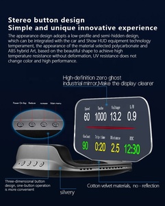 Nouveau Design HUD C3 OBD2 &amp; <span class=keywords><strong>GPS</strong></span> Navigation Outil De Diagnostic De <span class=keywords><strong>Voiture</strong></span> <span class=keywords><strong>Compteur</strong></span> De Vitesse - Product Image 5
